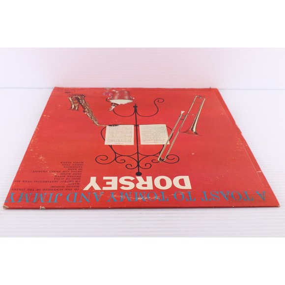 A Toast To Tommy & Jimmy Dorsey Orchestra 1957 Mono Jazz Vinyl LP Record 5047 - Picture 9 of 16